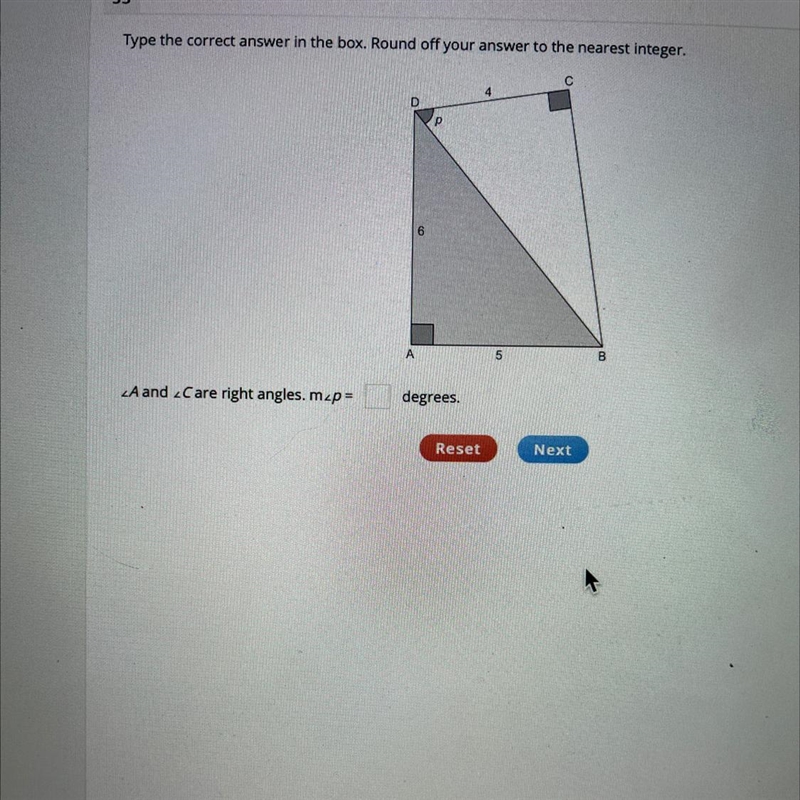 Type the correct answer in the box. Round off your answer to the nearest integer. B-example-1