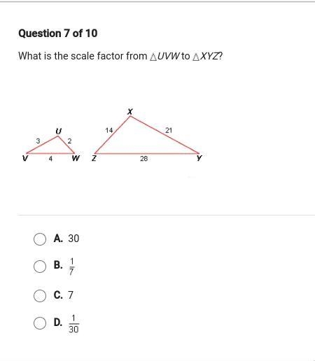 What is the scale factor from uvw to xyz-example-1