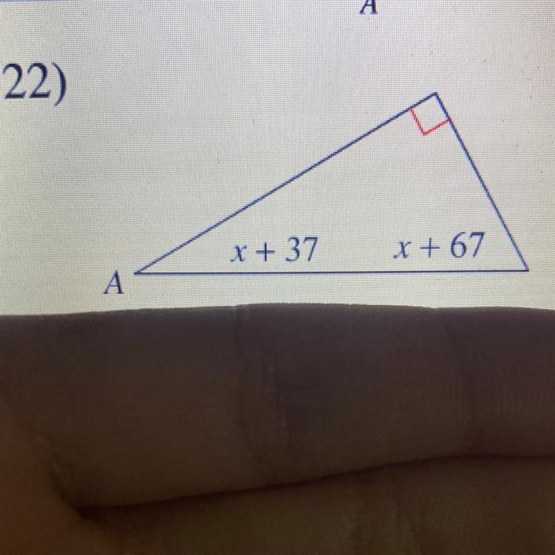 Find the measure of angle A-example-1