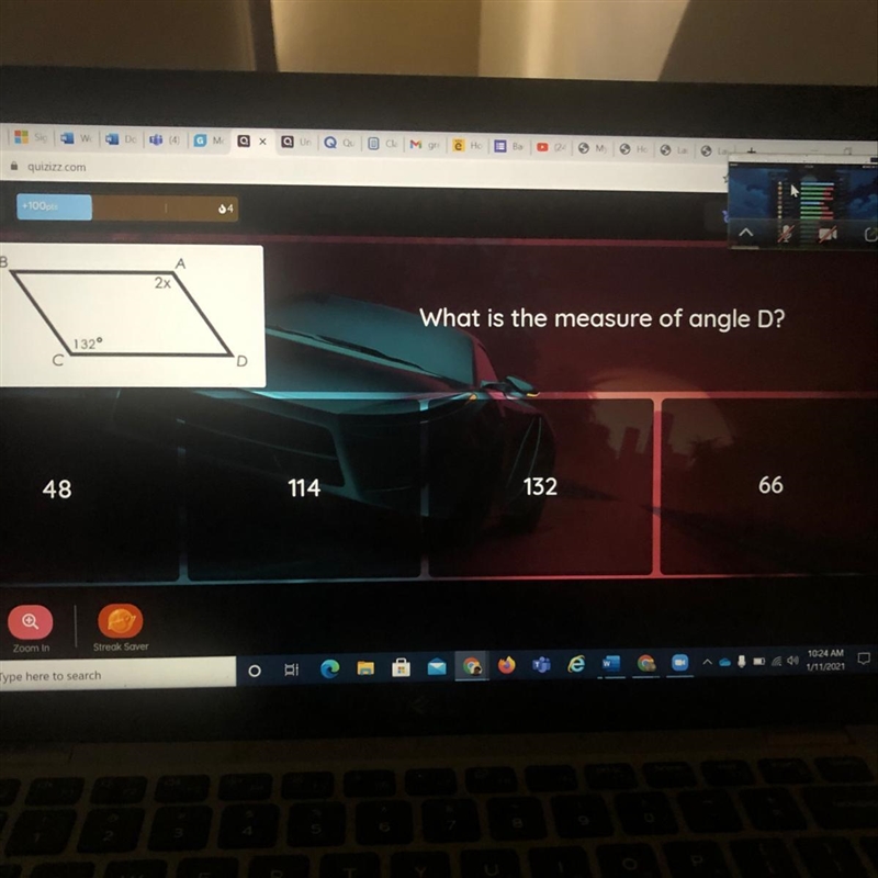 What is the measure of angle D?-example-1