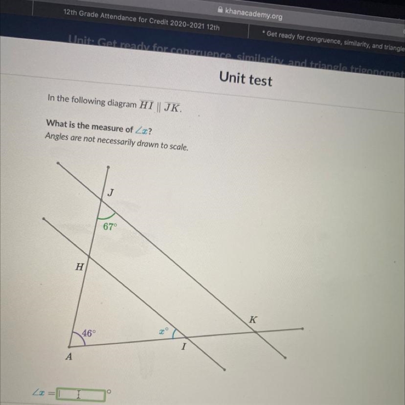 What is the measure of-example-1