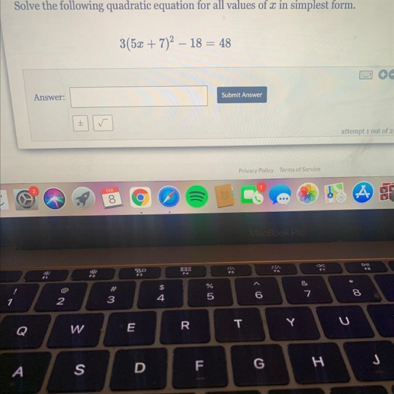 Find the “x” in simplest form-example-1