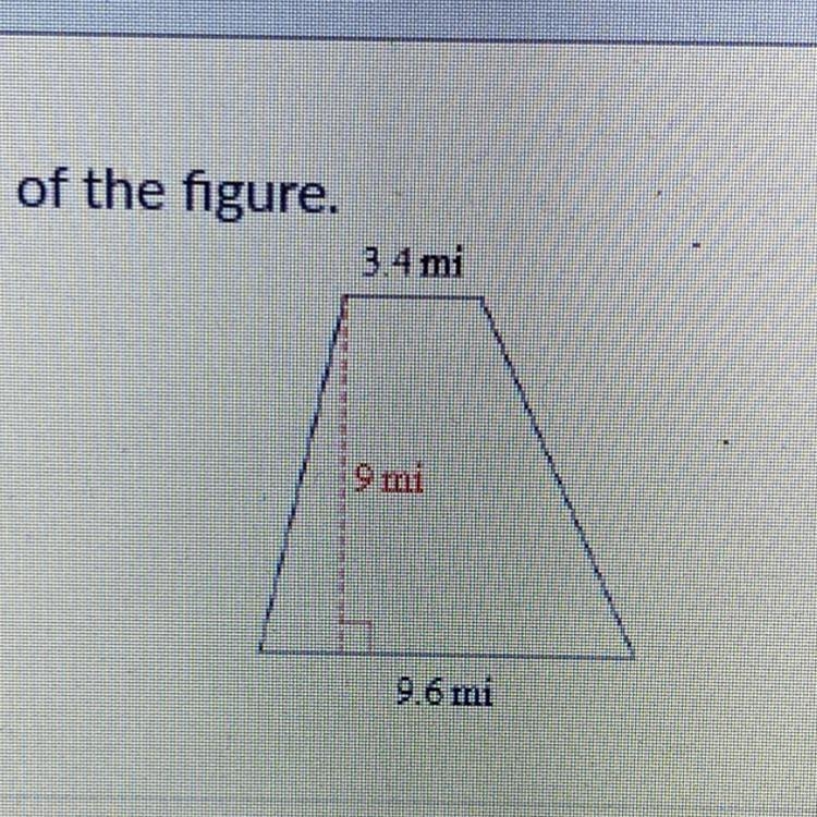 Find the area of the figure. just give the answer plz-example-1