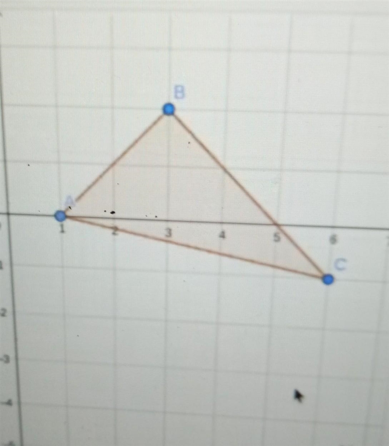 Reflect across the x-axis. Then rotate the shape around point B' 120 degrees clockwise-example-1