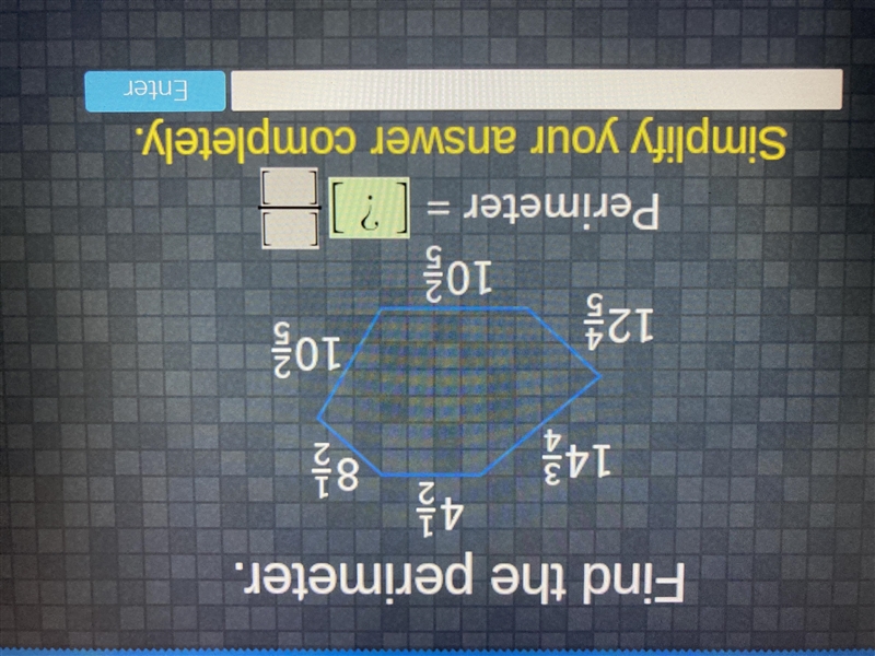 Find the perimeter Simplify your answer completely-example-1