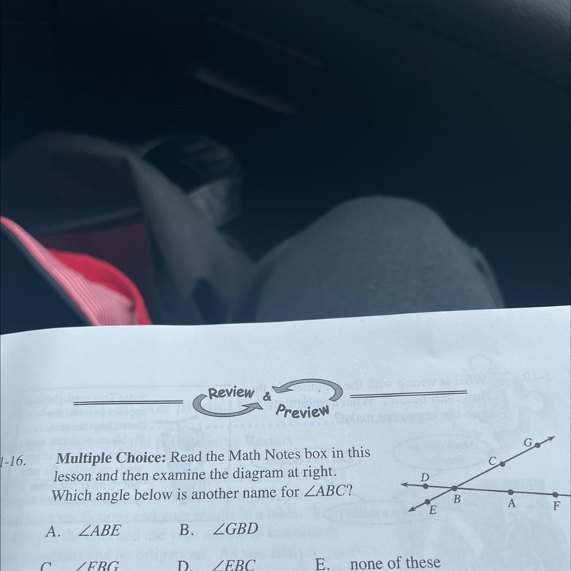 Which angle below is another name for ZABC?-example-1