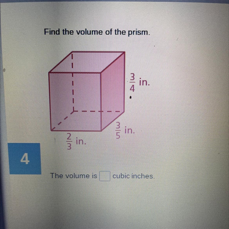 Find the volume of the prism-example-1