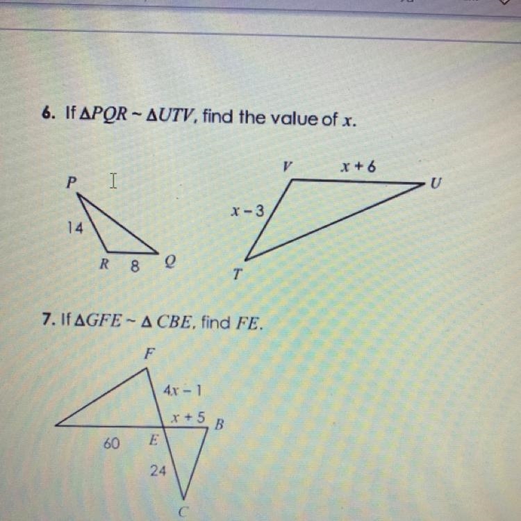 Help on 6 and 7 plz.....-example-1