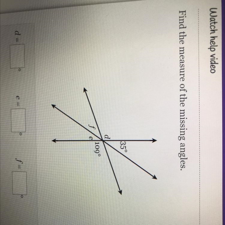 Find the measure of the missing angles…-example-1