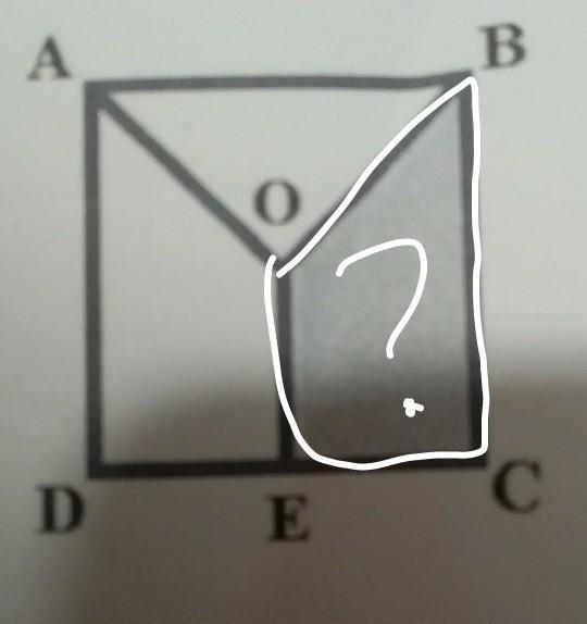 Point O is the center of the square ABCD. Point E is the midpoint of line segment-example-1