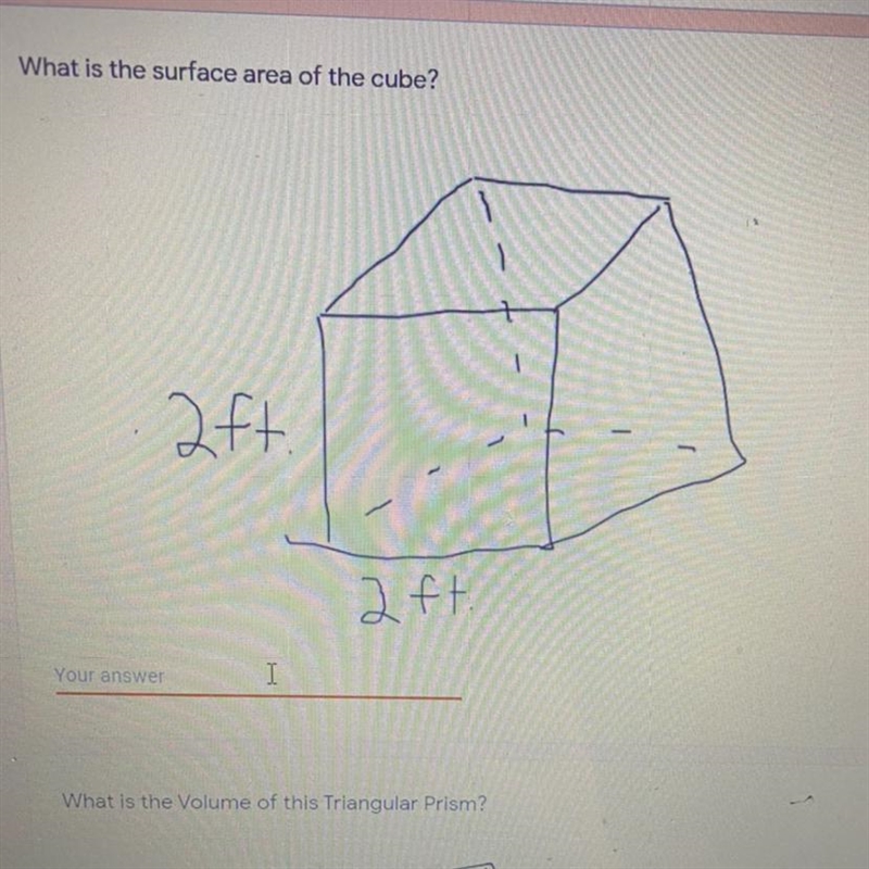 What is the surface area of the cube?-example-1