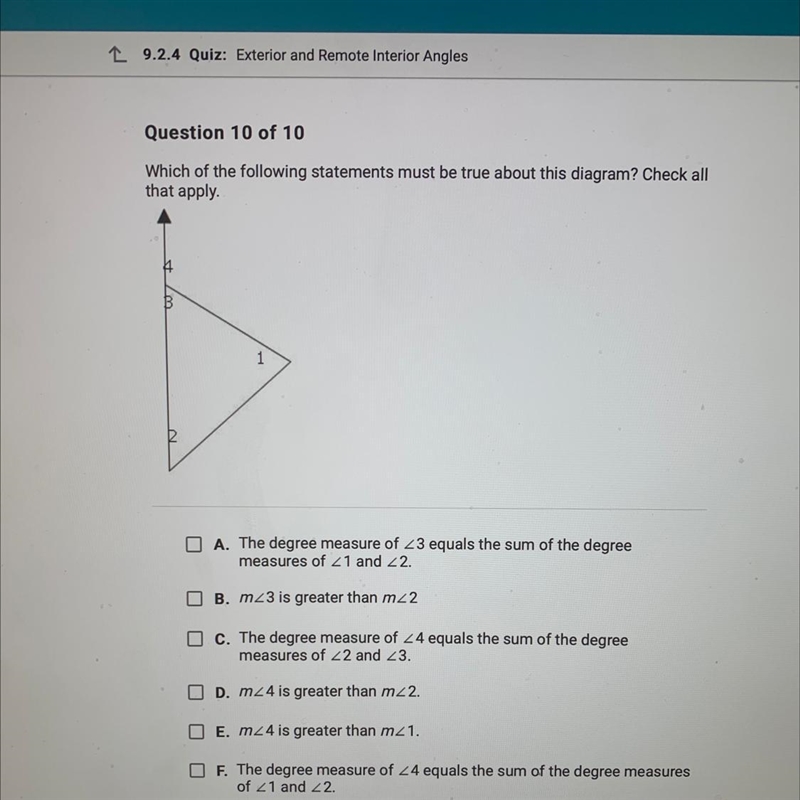 Which of the following statements must be true about this diagram? Check all that-example-1