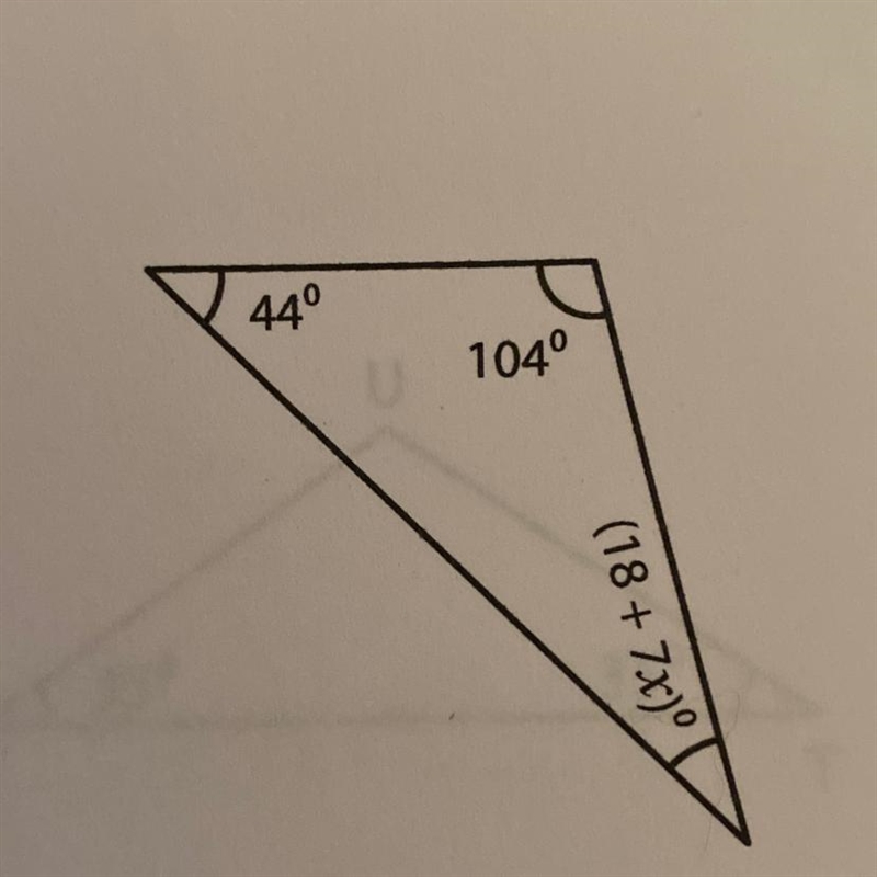 (easy math question please help) find the value of x question #8-example-1