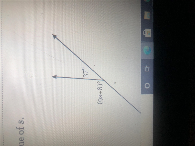 Solve for the value of s-example-1