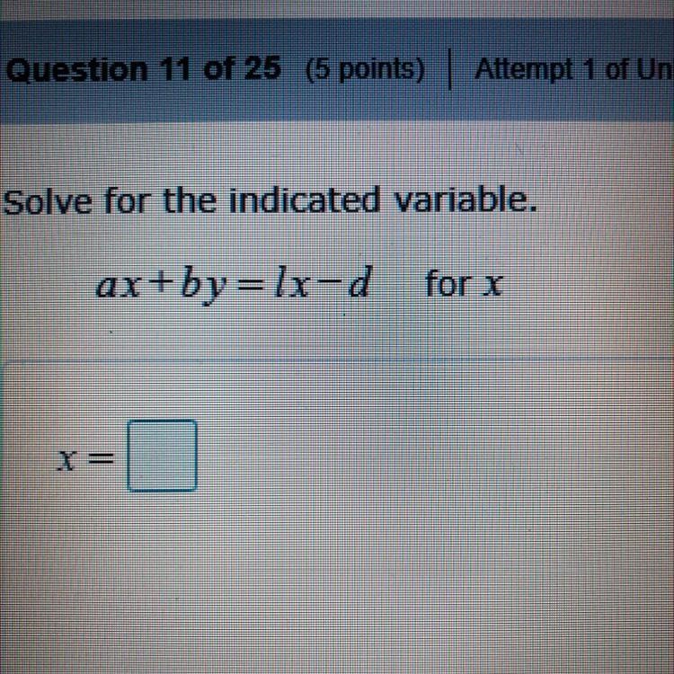 Please Help! Solve for X-example-1