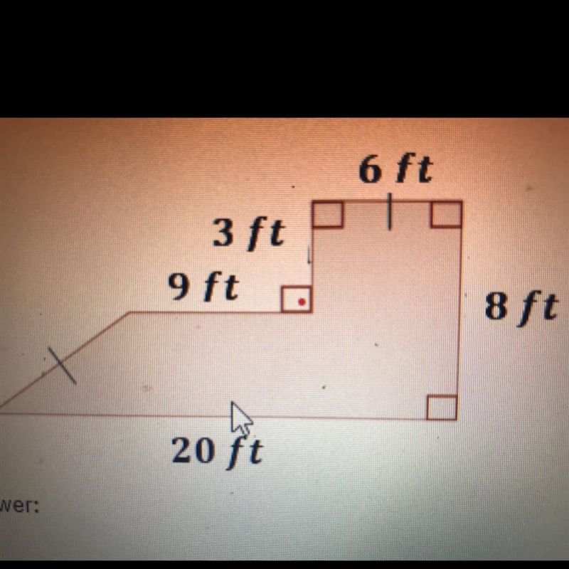 George would like to build a garden this year, George measure out his proposed garden-example-1