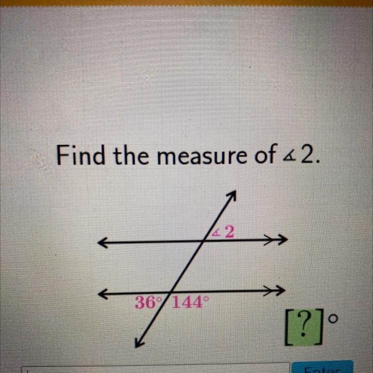 Find the measure of 2-example-1