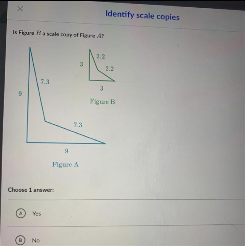 Identify scale factor-example-1