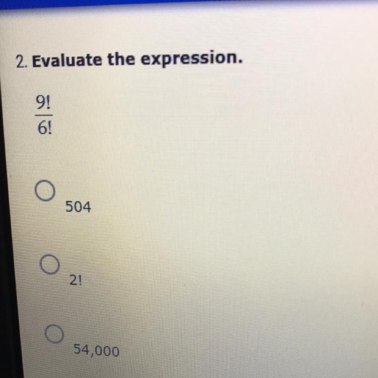 Evaluate the expression-example-1