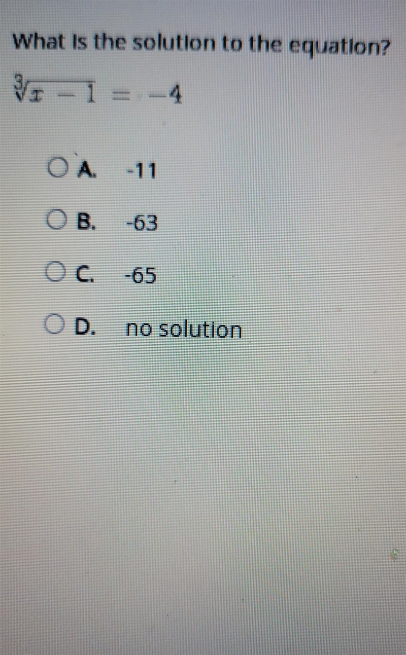 Somebody help what is the solution to the equation​-example-1