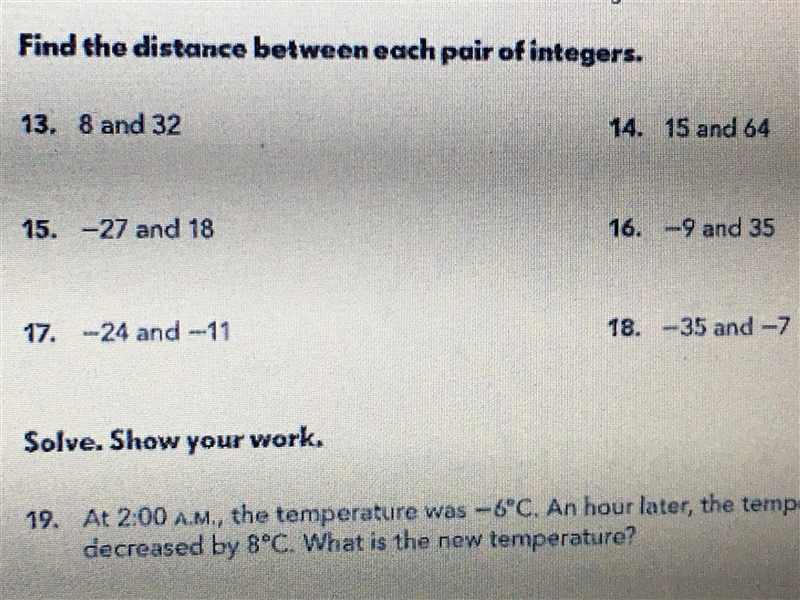 I need help with number 14, 16 and 18-example-1