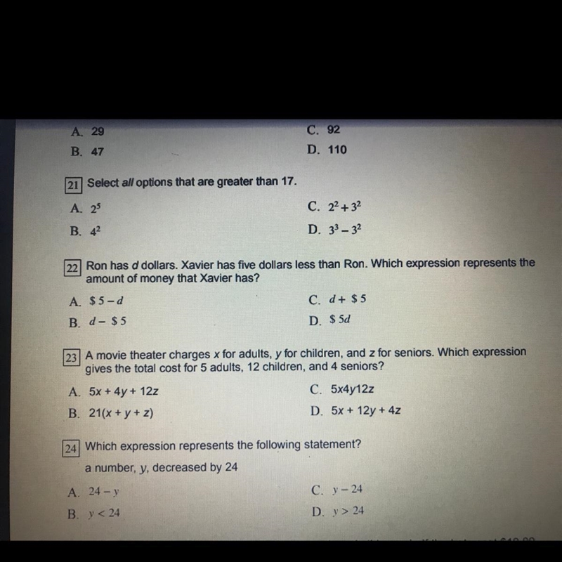 Can you help me on question 24?!-example-1