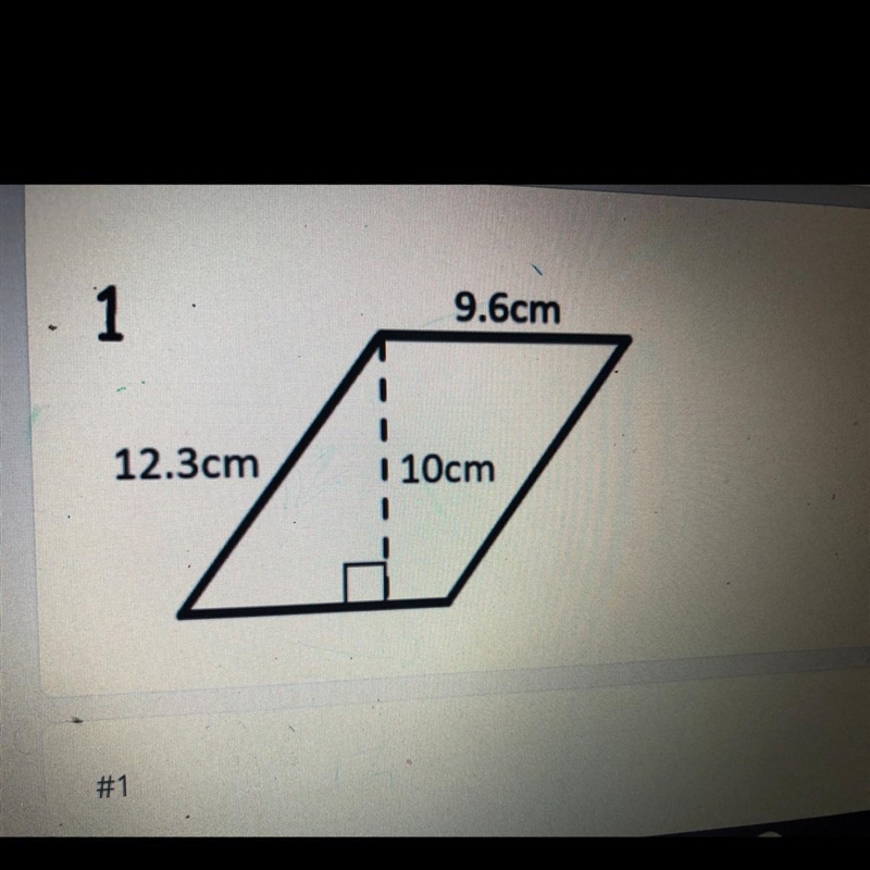 Find the area of the parallelogram. Help pls and thank you.-example-1