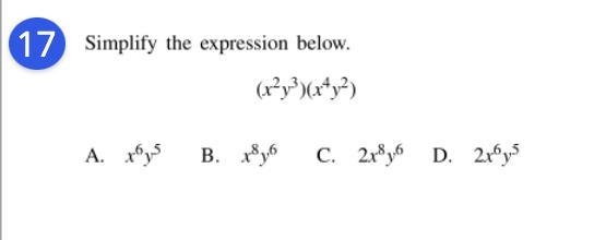 Hi everyone! I have a quick math question for you guys! Please see the screenshot-example-1