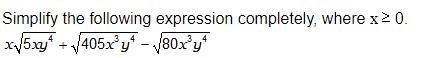 Simplify the following expression completely, where x-example-1