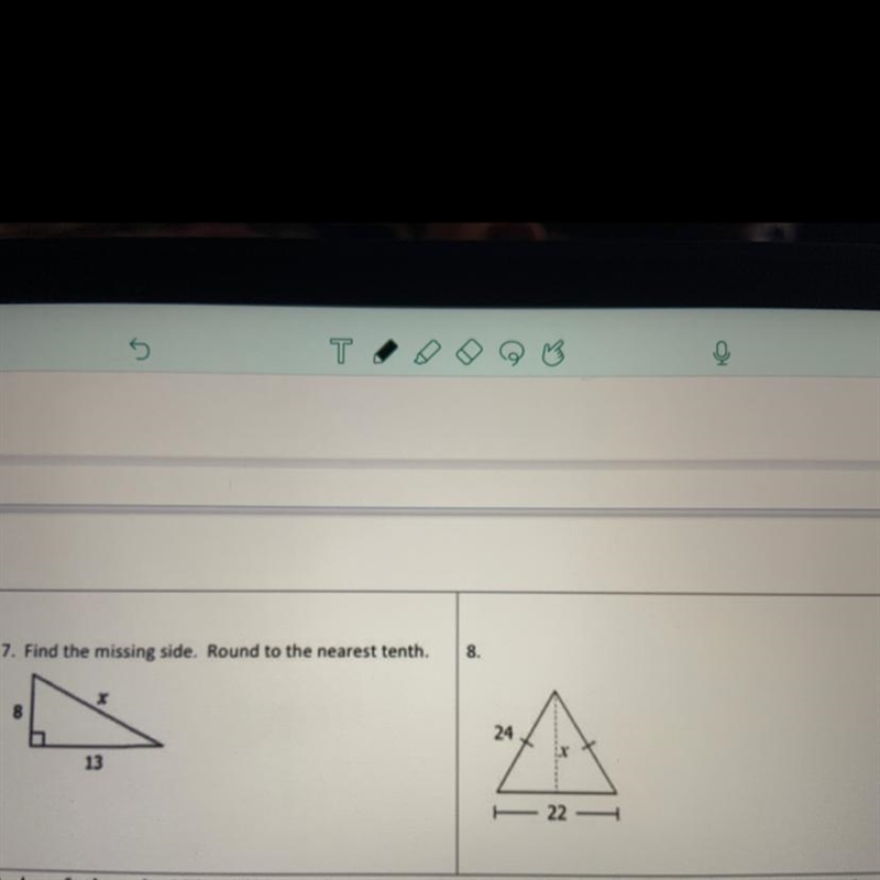 #7 and #8 PLEASE HELP!!-example-1