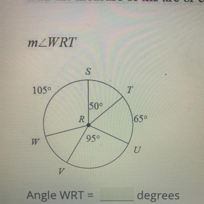 Find the measure of the arc or central angle indicated. Need by today thx.-example-1