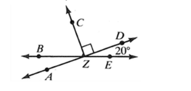 Determine the measure of angle BZC.-example-1