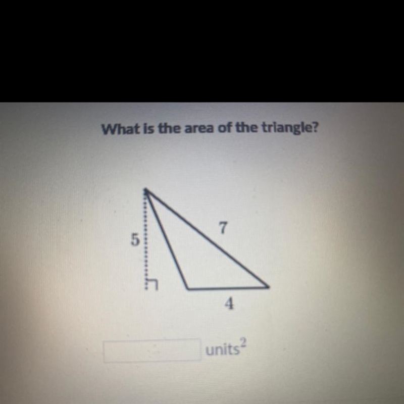 What is the area of the triangle?-example-1