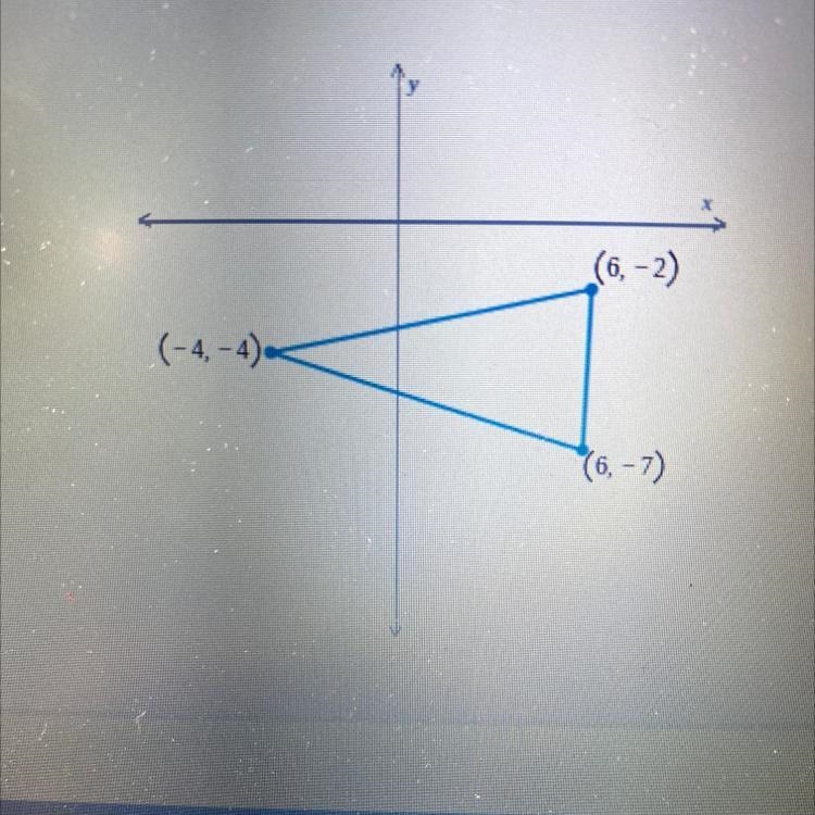 What is the area of the triangle? no links just the answer plz.-example-1