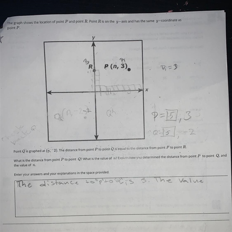 The graph shows the location of P in point hour. Point are is on the Y axis and has-example-1