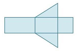 Which statement about the net is true? The net can be folded to form a pyramid because-example-1