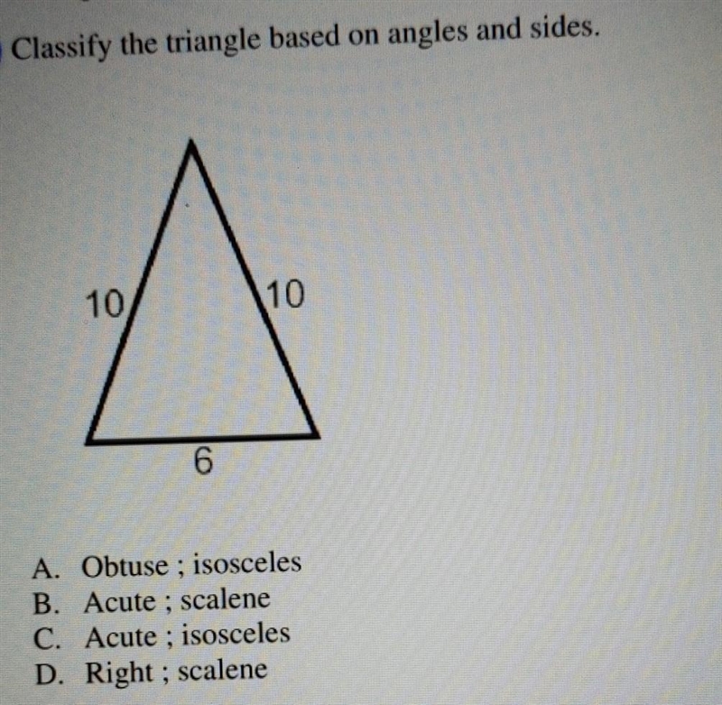 Classify the triangle base on angles and sides ​-example-1