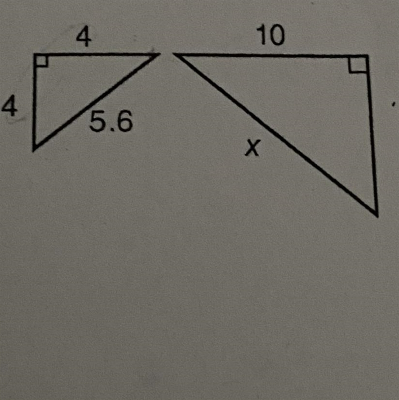 I need help it says Each pair of polygons is similar determine each missing side measure-example-1