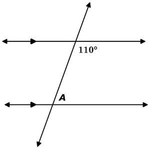 Find m A. 110° B. 70° C. 250° D. 55°-example-1