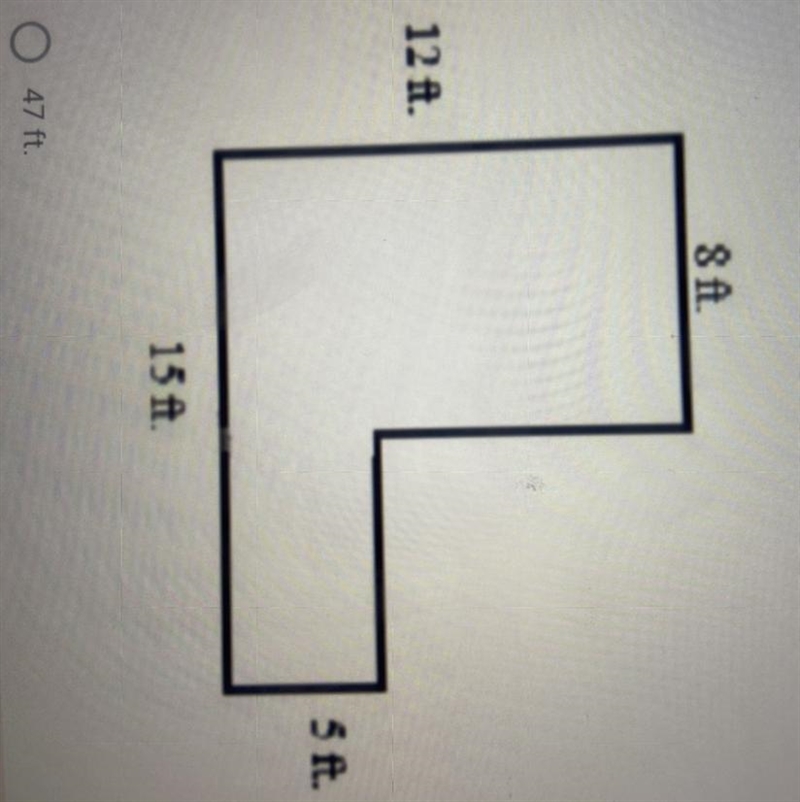 Find the perimeter of the shape-example-1