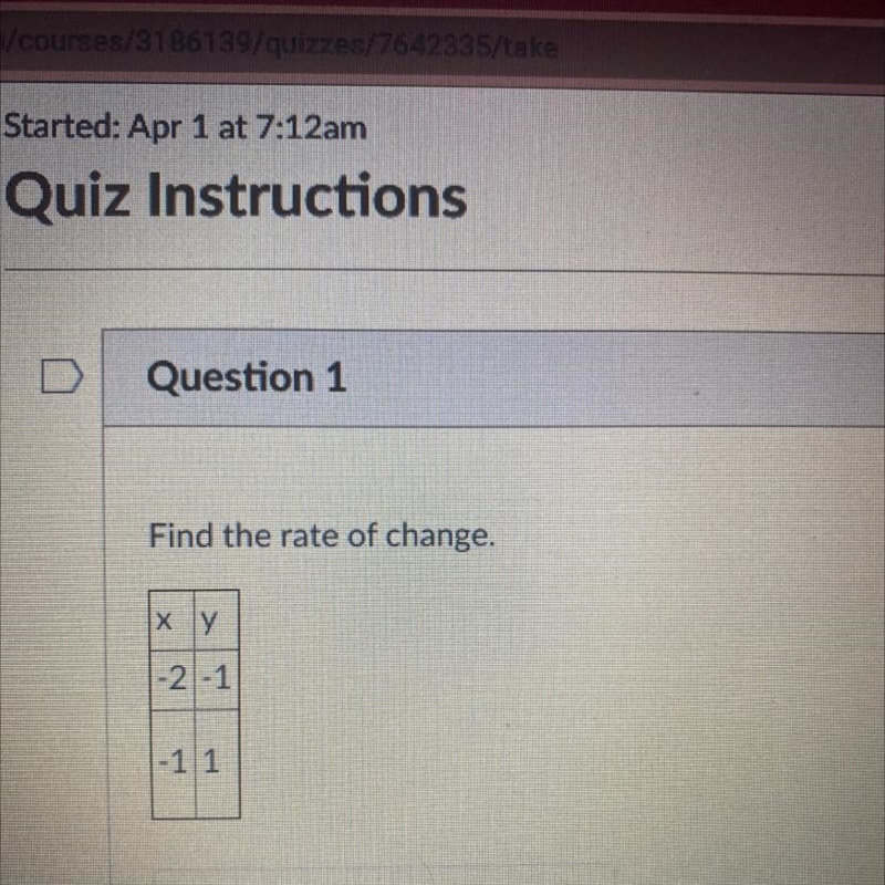 Find the rate of change-example-1