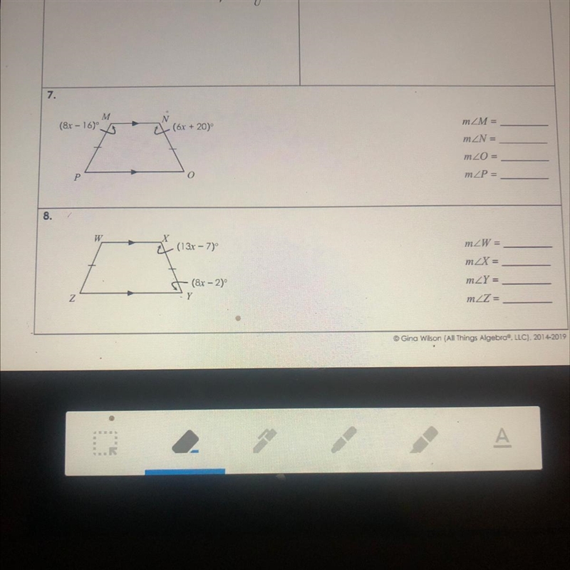 NEED HELP ASAP (only need help on 8) step by step preferably but any help will do-example-1