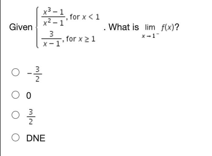 Given f(x) = x4 – 3x3 + x – 3. What is Limit of f (x) as x approaches negative 2?-example-4