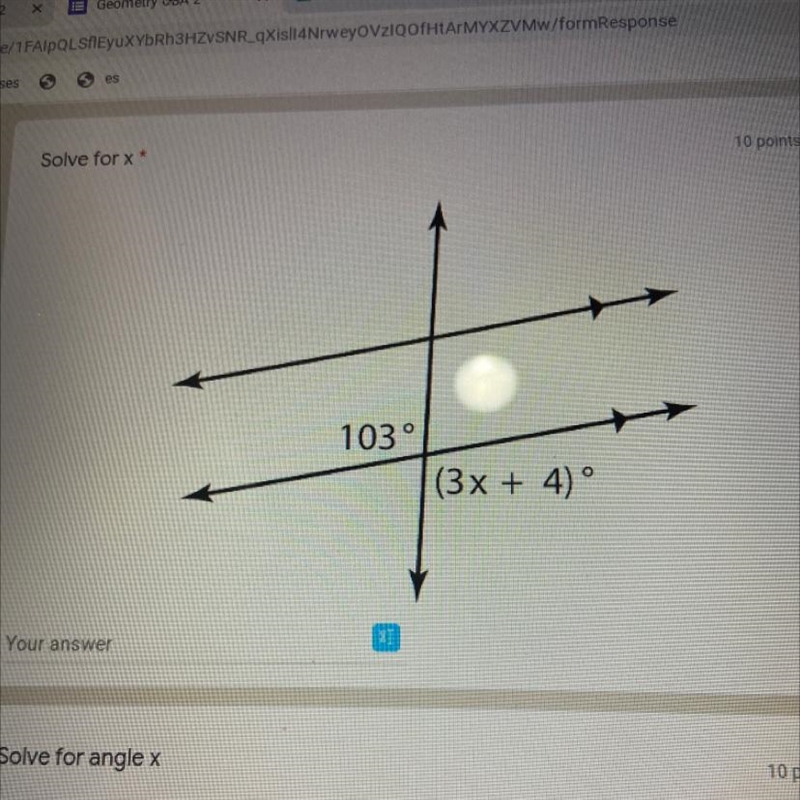 Solve for x 103 (3x+4)-example-1