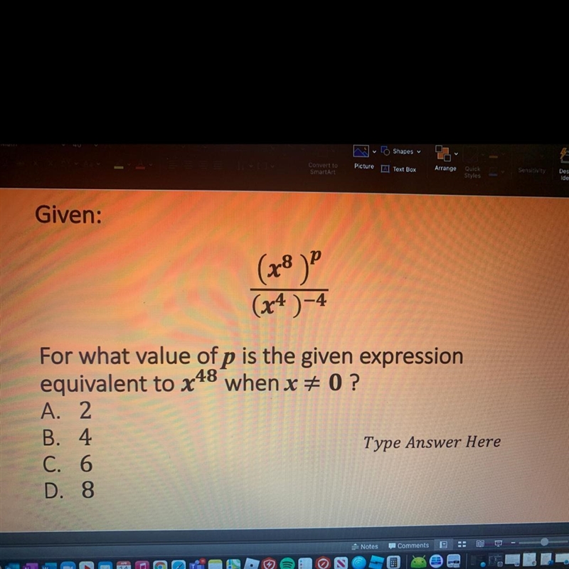 PLEASE HELP! CHOOSE ONE OF THE ANSWER CHOICES AND SHOW YOUR WORK. Don’t put a link-example-1