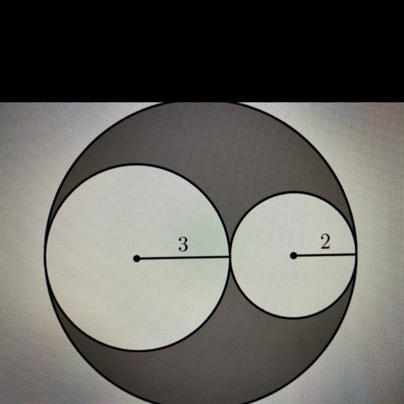 What is the area of the shaded region of this circle?-example-1