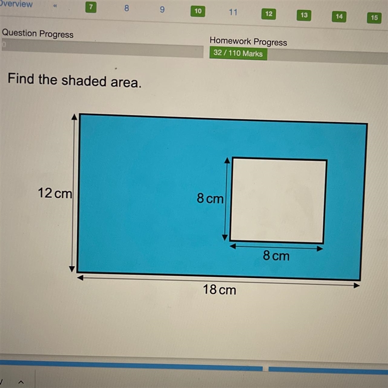 Find the shaded area-example-1