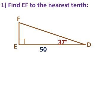 Where is EF to the nearest tenth??-example-1