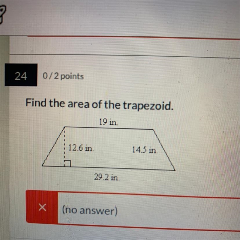 Find the area of the trapezoid-example-1