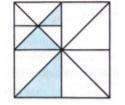 What fraction of the shape is shaded?-example-1